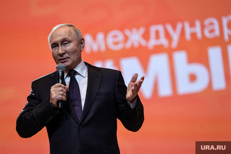 Владимир Путин на волонтерской премии "Мы вместе". Москва, путин владимир