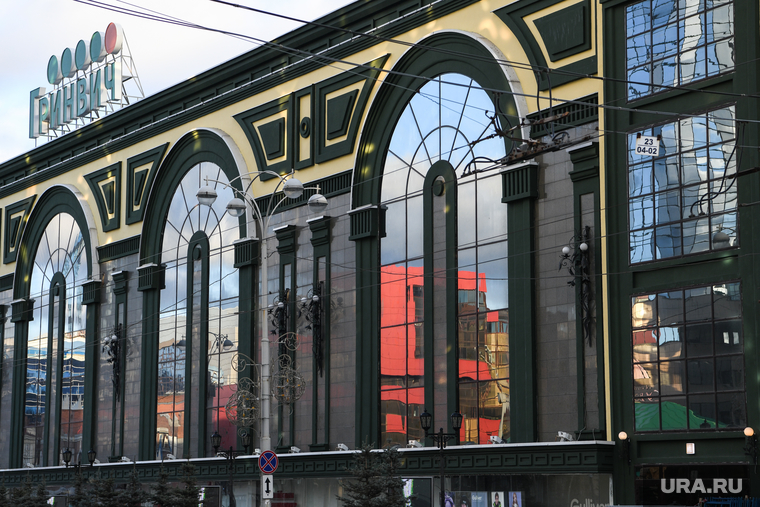 Ремонт фасада ТРЦ Гринвич. Екатеринбург , трц гринвич
