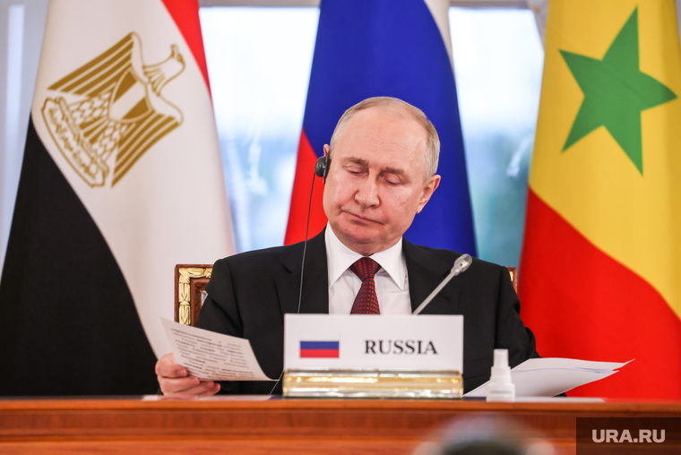 Встреча президента России с лидерами стран Африки в Константиновском дворце. Санкт-Петербург, путин владимир