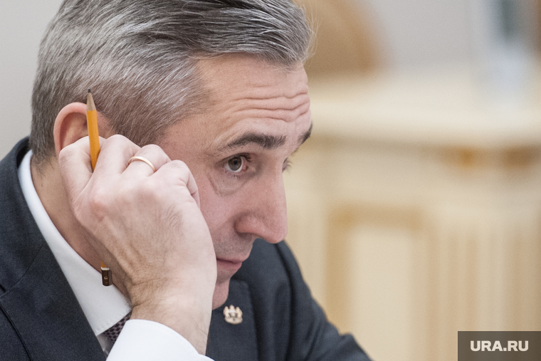Пресс-кнференция губернатора тюменской области Александра Моора. Тюмень, моор александр