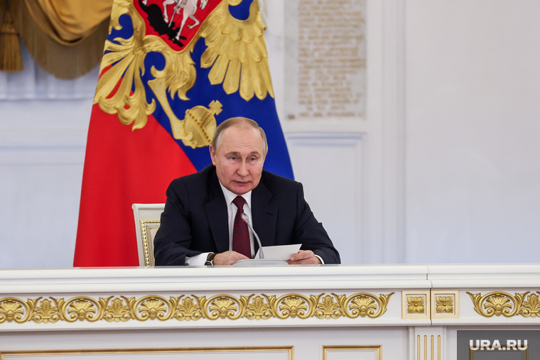 Заседание Госсовета по молодежной политике в Кремле. Москва, путин владимир