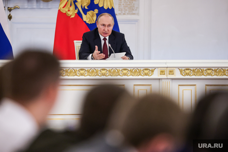 Заседание Госсовета по молодежной политике в Кремле. Москва, путин владимир