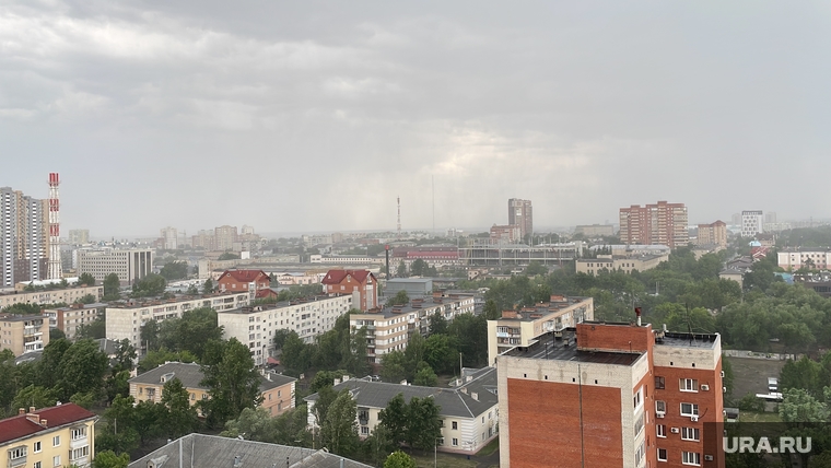 Ливень. Челябинск, погода, непогода, городской пейзаж, ливень, климат, дождь, стихия