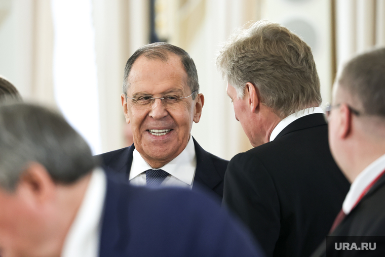 Глава российского МИД Сергей Лавров весь саммит провел в прекрасном настроении