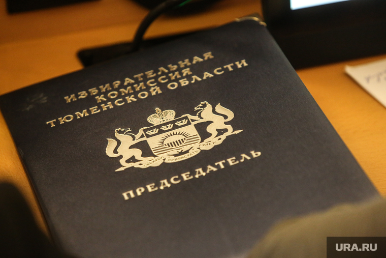 Отчет Александра Моора перед Думой. Тюмень, папка, избирком тюменской области, председатель