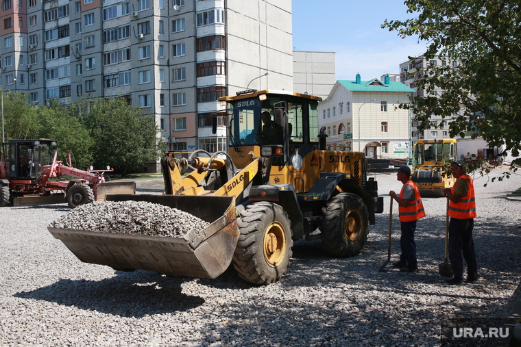 Благоустройство дворовой территории. Тюмень , двор, детская площадка, ремонт, реконструкция