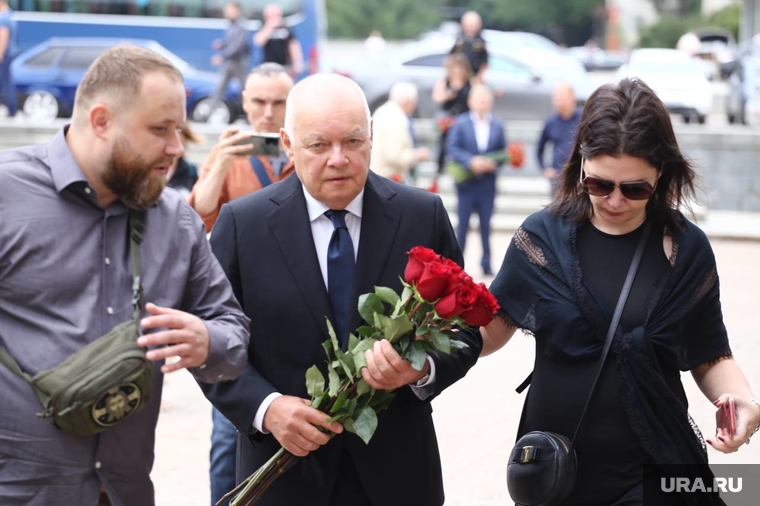 Прощание с военкором Журавлевым. Екатеринбург