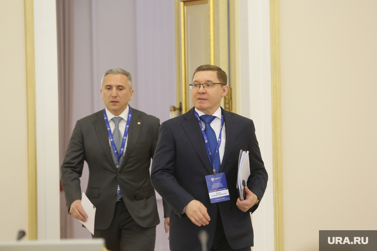 Заседание Межправительственного совета по сотрудничеству в строительной деятельности. Тюмень, моор александр, якушев владимир