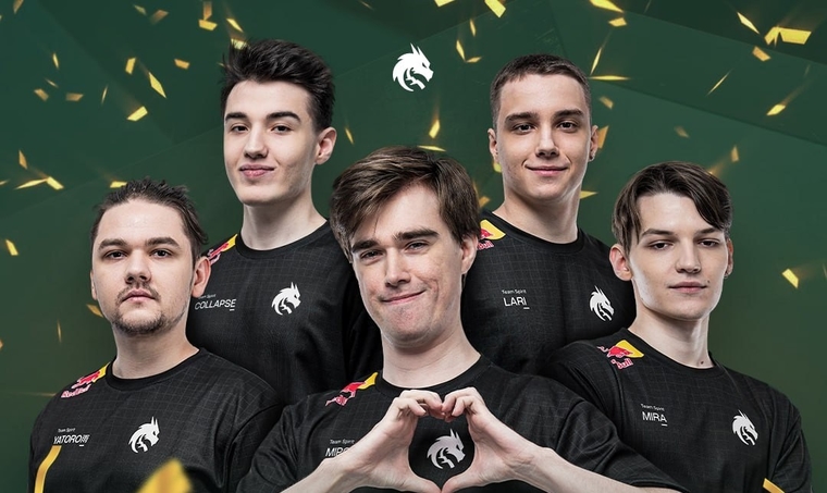 Команду Team Spirit пригласили на The International 2023