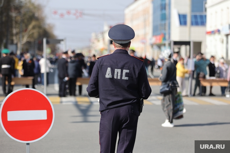 Парад Победы. Курган, день победы, дпс