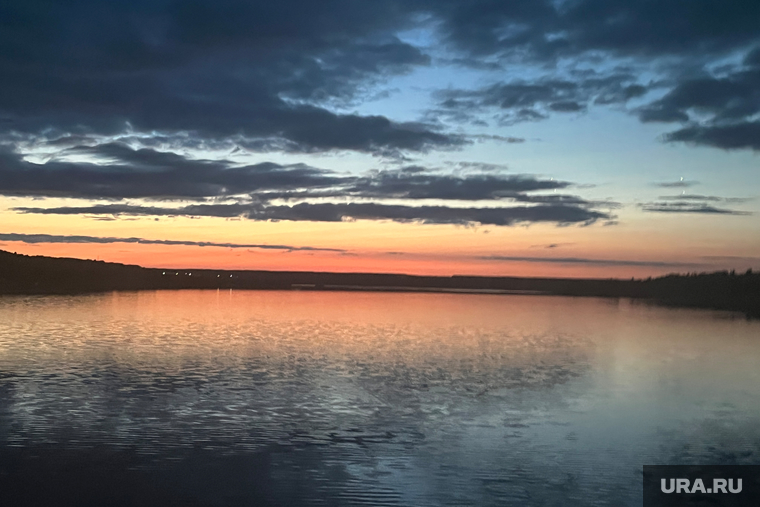 Повседневная жизнь. Пермь, отдых на природе, рыбалка, природа, закат на озере