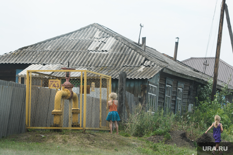 Катайский детский дом. Курганская область, Катайск, газ, деревянный дом, деревня, огнеопасно, газопровод, дети