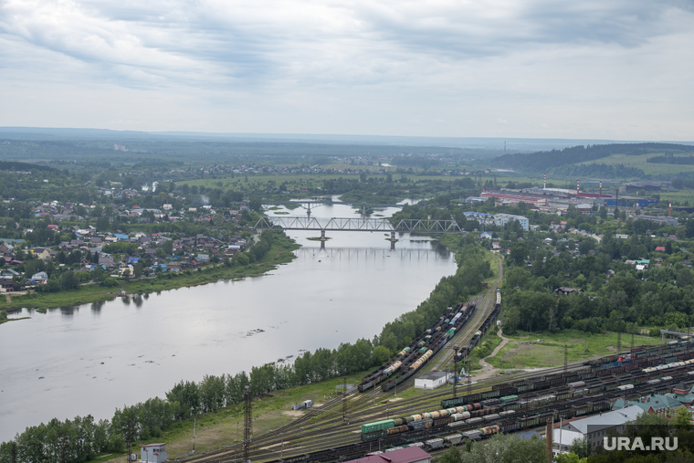  Виды города. Чусовой, река чусовая