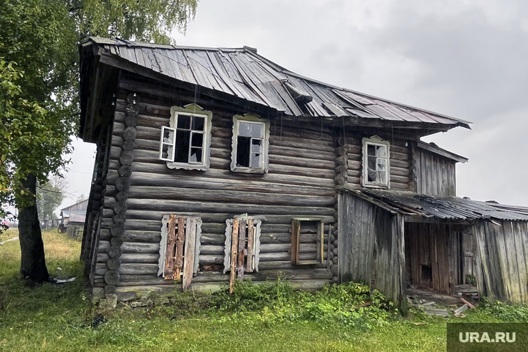 Виды Пермского края, заброшенный дом, заброшка, село бондюг