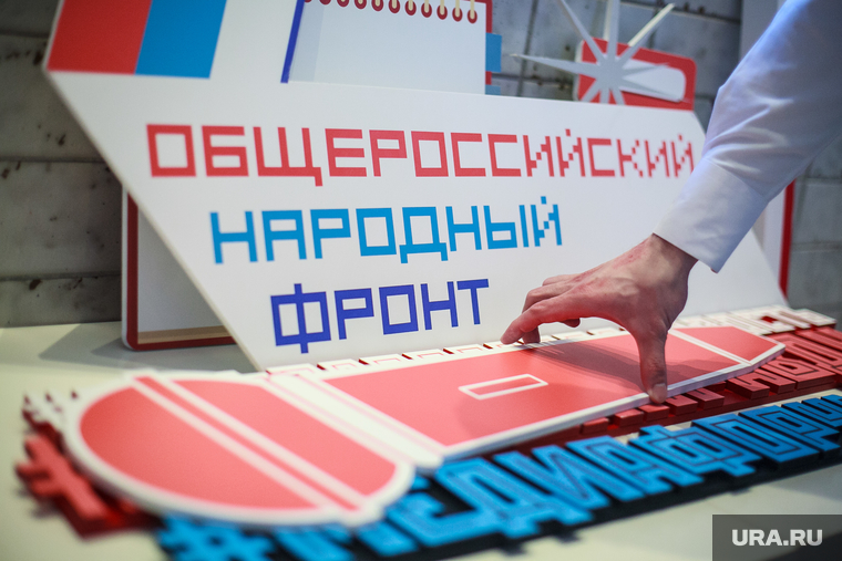 Медиафорум "ОНФ". Первый день. Санкт-Петербург, микрофон, онф, табличка, наглядная агитация