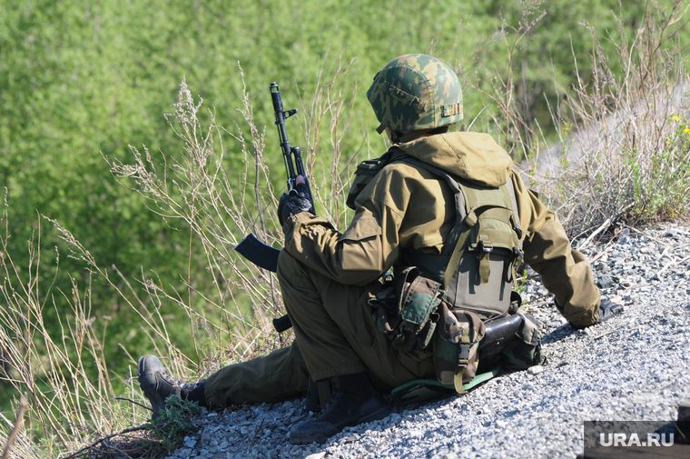 Солдаты, армия. Челябинск., боец, армия, оружие, солдат