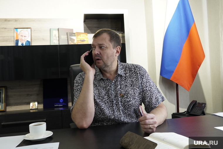 Глава военно-гражданской администрации Запорожской области Евгений Балицкий. Мелитополь, балицкий евгений