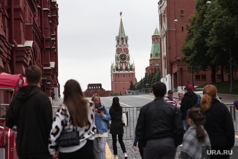 Москва в период действия КТО 24.06.2023. Москва, кремль, красная площадь, перекрытие движения