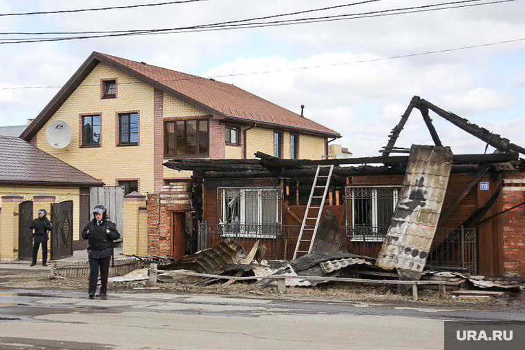 Дом по Амурской улице д. 118. Тюмень, теракт, разрушенный дом