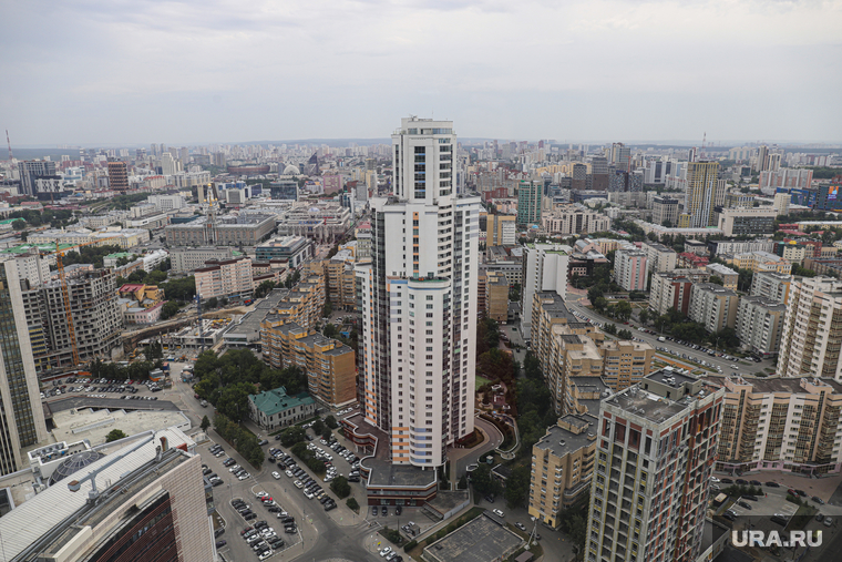 Башня Исеть. Екатеринбург, город екатеринбург, панорама города