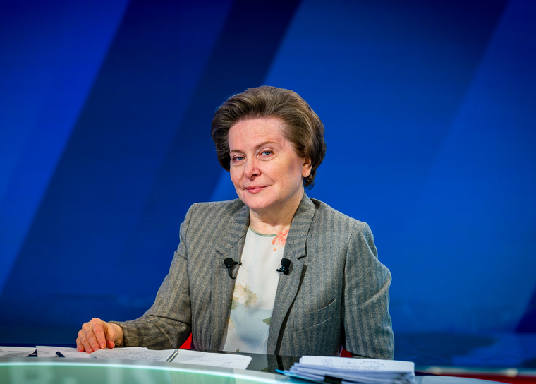 Пресс-конференция Натальи Комаровой. Ханты-Мансийск