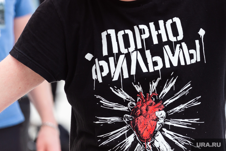 Рок-фестиваль «Кардиограмма». Екатеринбург, футболка, группа порнофильмы