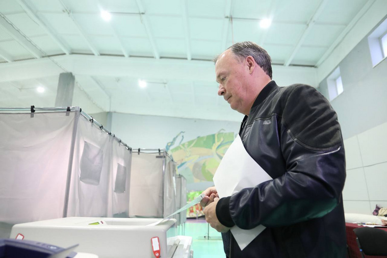 Алексей Орлов сделал свой выбор на второй день голосования