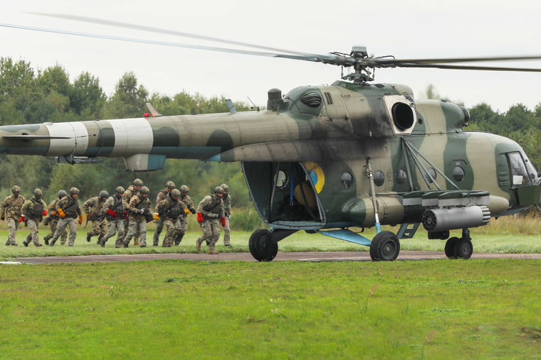 Вооруженные силы Украины. stock, вертолет, десант, ми-8, всу, stock