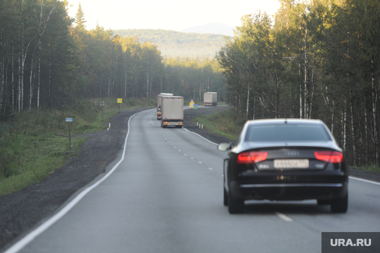 Туман на автодороге М5. Челябинск, м5, дорога, туман, метеоусловия, м-5