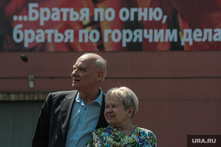 Николай Добронравов и Александра Пахмутова (архив). Магнитогорск, добронравов николай, пахмутова александра