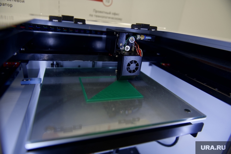 Созданная на компьютере модель отправляется на 3D-печать