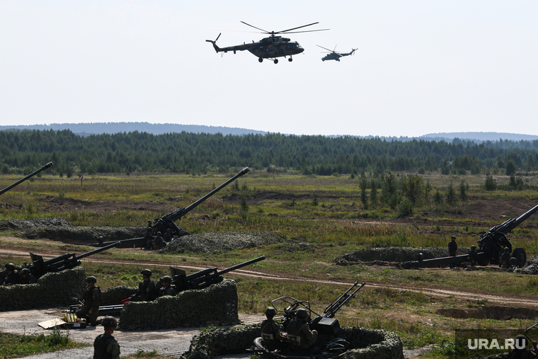 Форум Армия-2021 на полигоне Свердловский. Екатеринбург, военные учения, полигон