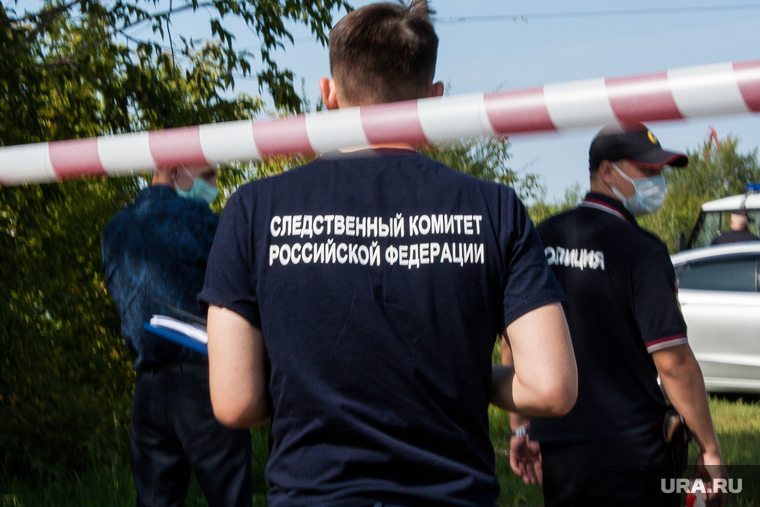 Поисковые работы на месте обнаружения тела Насти Муравьевой. Тюмень, следственный комитет, ск, полицейское оцепление, следственная группа