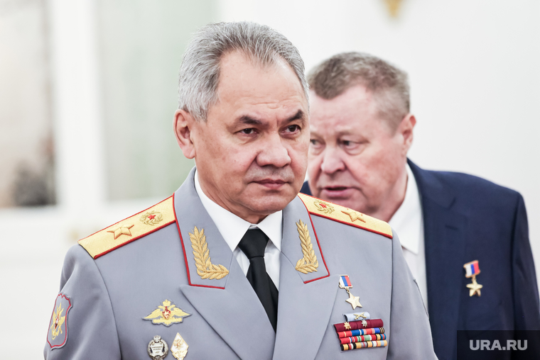 Вручение "Героя России" в Кремле. Москва, шойгу сергей