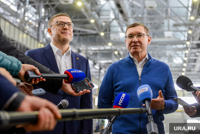 Визит полномочного представителя Президента Российской Федерации в Уральском федеральном округе Владимира Якушева на предприятия АО «Конар». Челябинск, якушев владимир