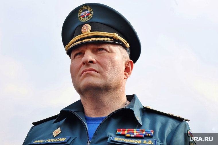 Визит главы МЧС Александра Куренкова в микрорайон Смолино. Курган, куренков александр