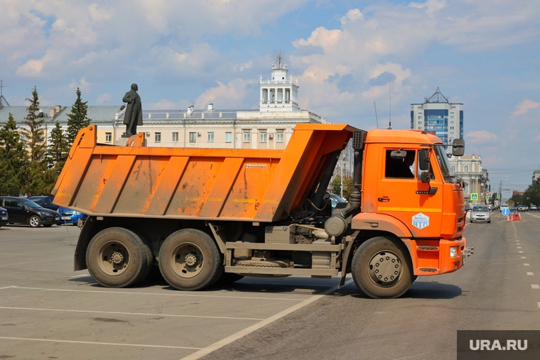 Город. Курган, камаз, атп