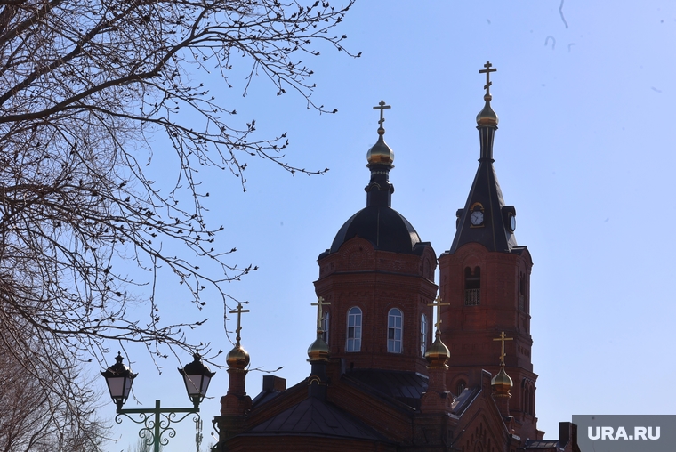 Город. Курган, храм, церковь, храм александра невского, рпц, православие