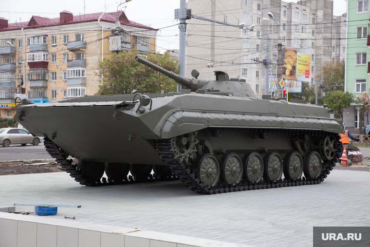 Благоустройство общественных территорий по программе «Комфортная городская среда». г. Курган, бмп