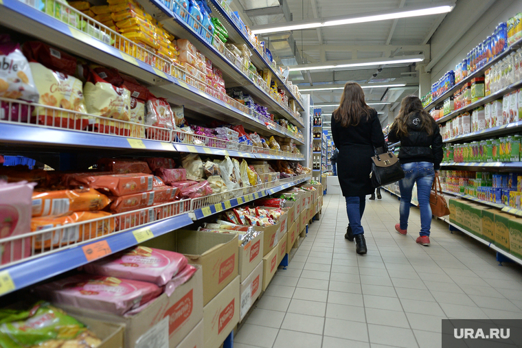 Симферополь. Агитация перед референдумом,, торговля, продукты, магазин