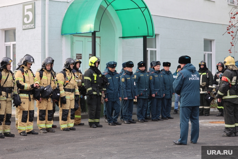 Учения прошли на территории областной больницы