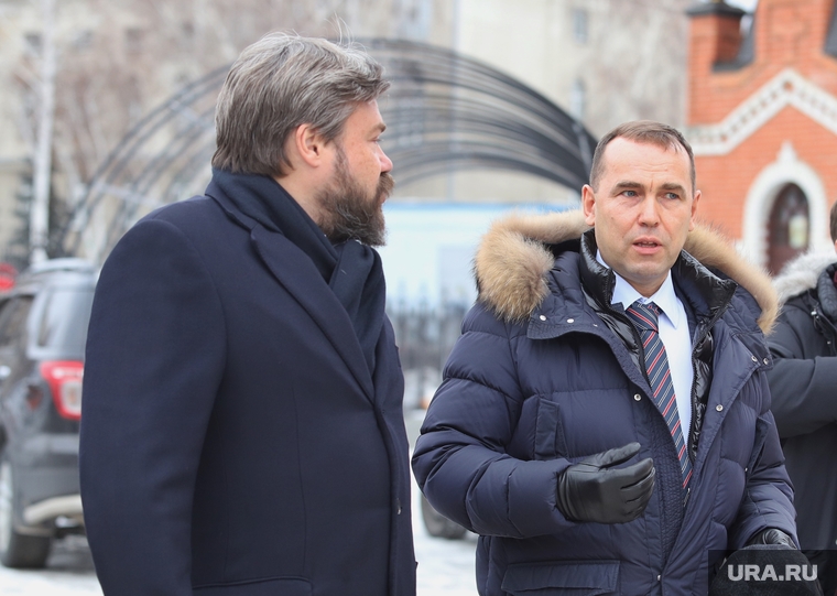 Открытие памятника Александру Невскому в горсаду. Курган, шумков вадим, малофеев константин