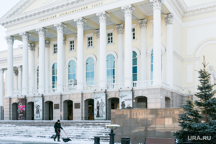 Виды города. Тюмень, тюменский драматический театр, тбдт, театр тюмени