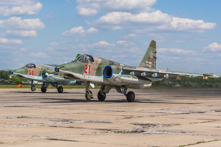 Вооруженные силы РФ. stock, авиация, штурмовик, грач, stock, с-25