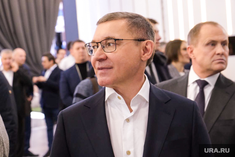 Алексей Текслер и Владимир Якушев на выставке "Россия" на ВДНХ. Москва, якушев владимир