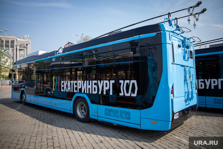 Передача первой партии новых троллейбусов. Екатеринбург, троллейбусы, екатеринбург 300