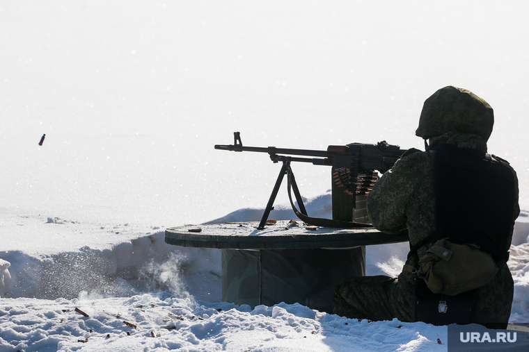 Полигон ТВВИКУ. Тюмень, зима, военные, оружие, стрельба, военный полигон, сво, специальная военная операция