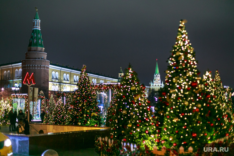 Предновогодняя Москва, елка, вечерний город, город москва, кремль, новый год, иллюминация