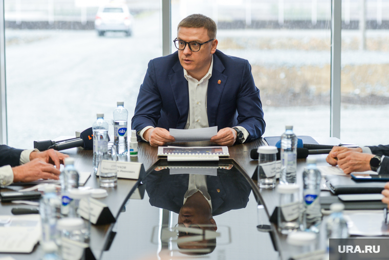 Алексей Текслер на Курасанском ГОК. Челябинская область, текслер алексей