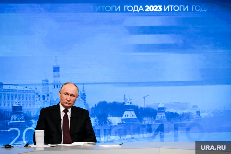 Итоги года с Владимиром Путиным. Москва, путин владимир